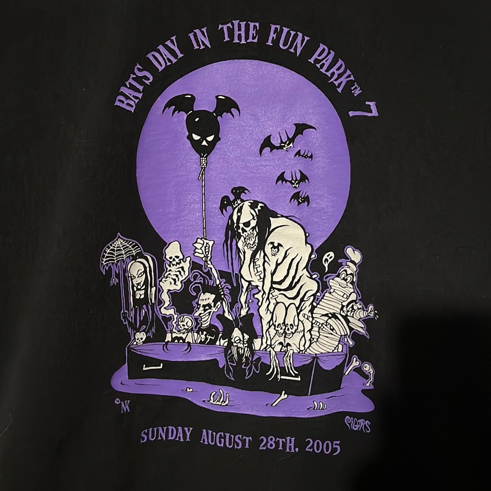 Bats Day in the Fun Park - 2005 - Collector Edition T-Shirt - Men’s Large